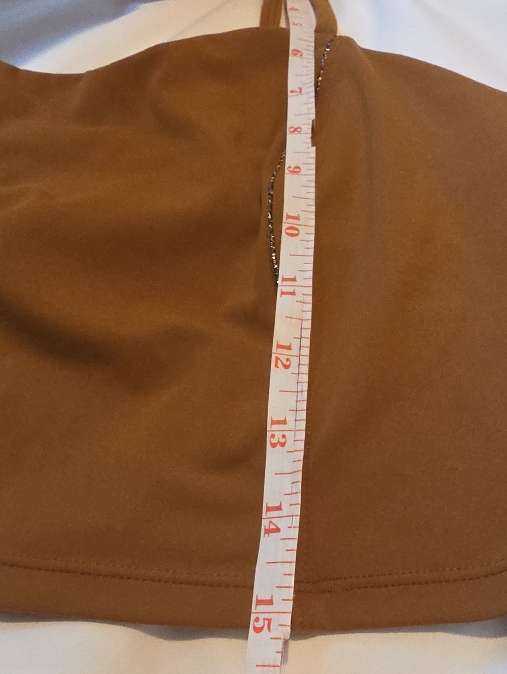 Joy Lab Workout Set- Bra Top & Leggings. Copper Sparkle Seems On Top & Legs. LG - Picture 10 of 11